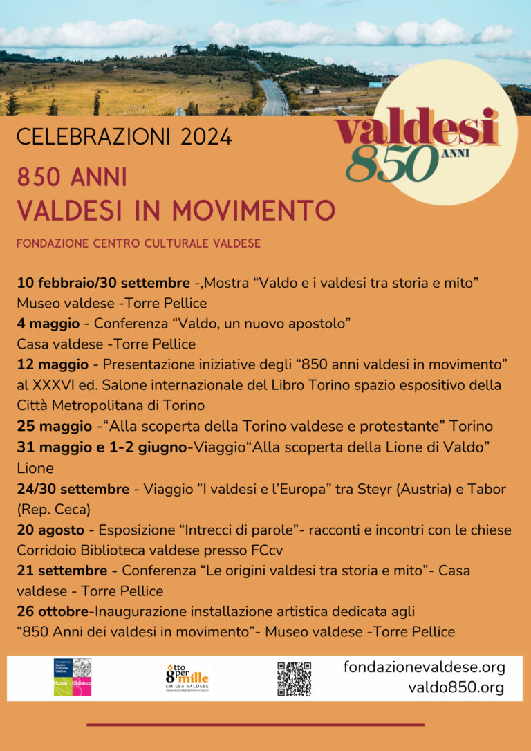 Fondazione Valdese Anni Valdesi In Movimento